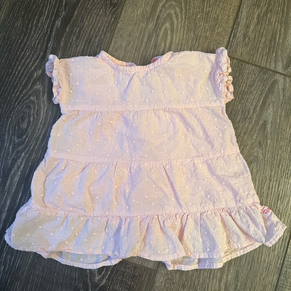 Rufflebutts baby girl 3/6mo dress